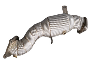 King Racing® (16-24) Chevrolet Camaro 2.0L 200 Cell Catted 304SS 3" Down Pipe with Heat Wrap