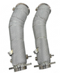 BMW M2/M3/M4 G80/G82/G87 S58B30 Catless Exhaust Downpipe with Heat Wrap Layer

