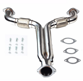 Kingman Speed® (03-09) Nissan 350Z/Infiniti G35 VQ35 304SS 3" Catless Mid-Pipes