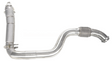 Kingman Speed® (12-19) Mercedes 1.6L/2.0L M270 304SS 3" Catless Down Pipe with Heat Wrap Layer