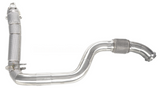 Kingman Speed® (12-19) Mercedes 1.6L/2.0L M270 304SS 3" Catless Down Pipe with Heat Wrap Layer