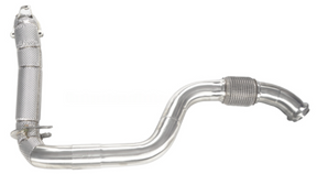 Kingman Speed® (12-19) Mercedes 1.6L/2.0L M270 304SS 3" Catless Down Pipe with Heat Wrap Layer