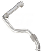 Kingman Speed® (12-19) Mercedes 1.6L/2.0L M270 304SS 3" Catless Down Pipe with Heat Wrap Layer