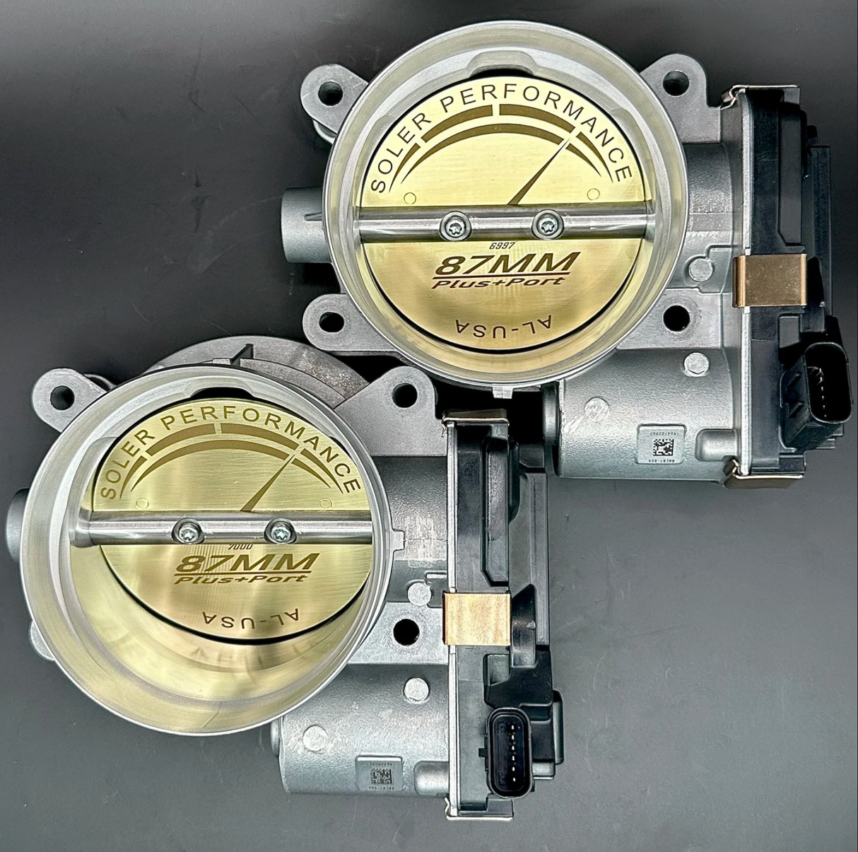 Soler Performance® (23+) Chevrolet Corvette Z06 C8 87mm Electronic Throttle Bodies (Set of 2)