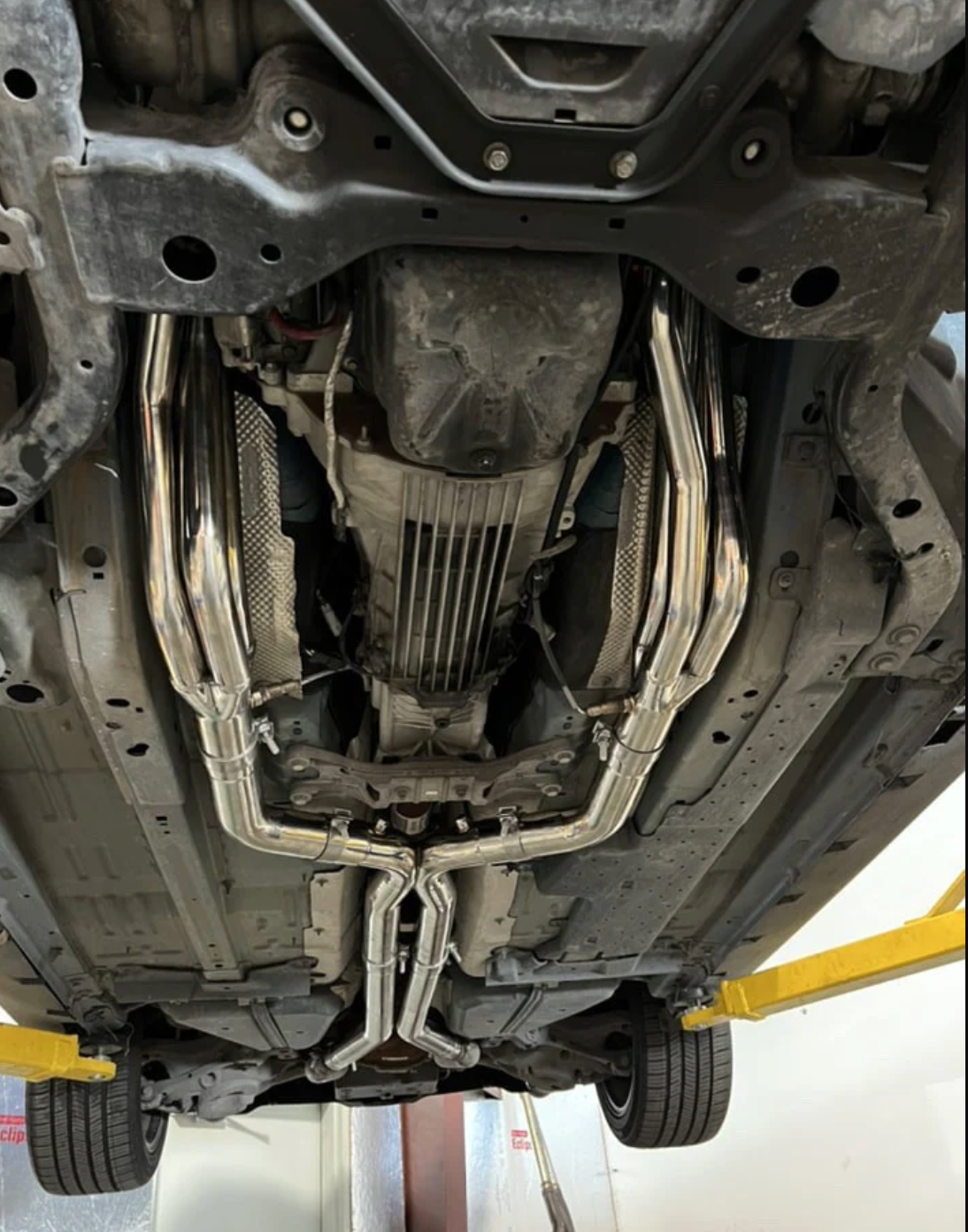 Speed Engineering® Ford Mustang S550 304SS 3" Catless X-Pipe