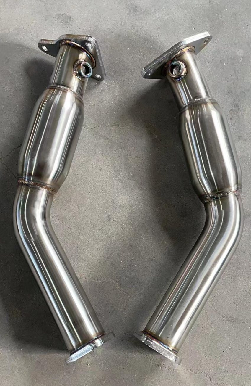 16-24 Infiniti Q50/Q60 VR30DDTT 3.0L Catless Exhaust Down Pipes

