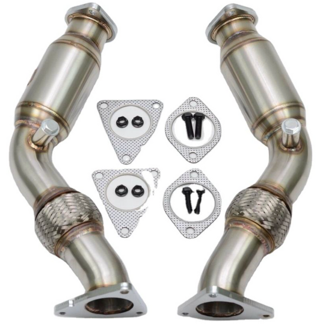 09-20 Nissan 370Z/Infiniti G37 3.7L 200 Cell Catted Exhaust Mid-Pipes

