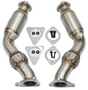 09-20 Nissan 370Z/Infiniti G37 3.7L 200 Cell Catted Exhaust Mid-Pipes

