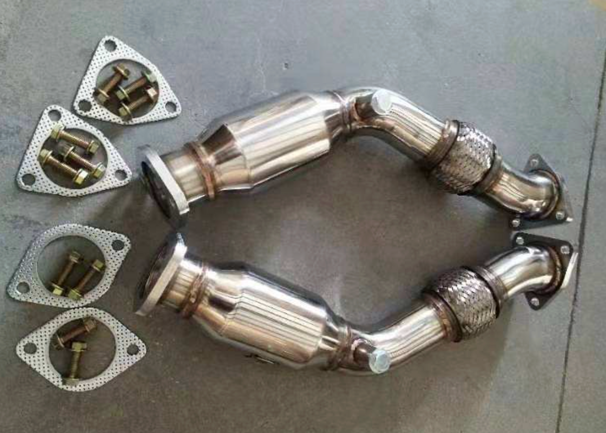 09-20 Nissan 370Z/Infiniti G37 3.7L 200 Cell Catted Exhaust Mid-Pipes

