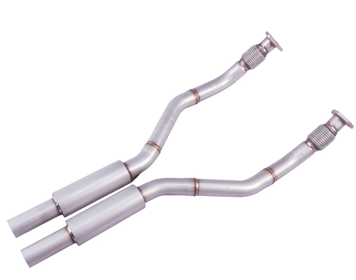 2010-2018 Audi A6 4G/A7 4G8 3.0L 3" Resonated Exhaust Mid-Pipes

