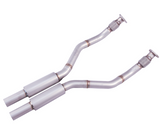 2010-2018 Audi A6 4G/A7 4G8 3.0L 3" Resonated Exhaust Mid-Pipes


