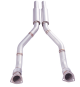 2010-2018 Audi A6 4G/A7 4G8 3.0L 3" Resonated Exhaust Mid-Pipes


