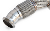 Kingman Speed® BMW M240i/340i/440i/540i/640i/740i/840i B58B30 4" Down Pipe with Heat Wrap Layer