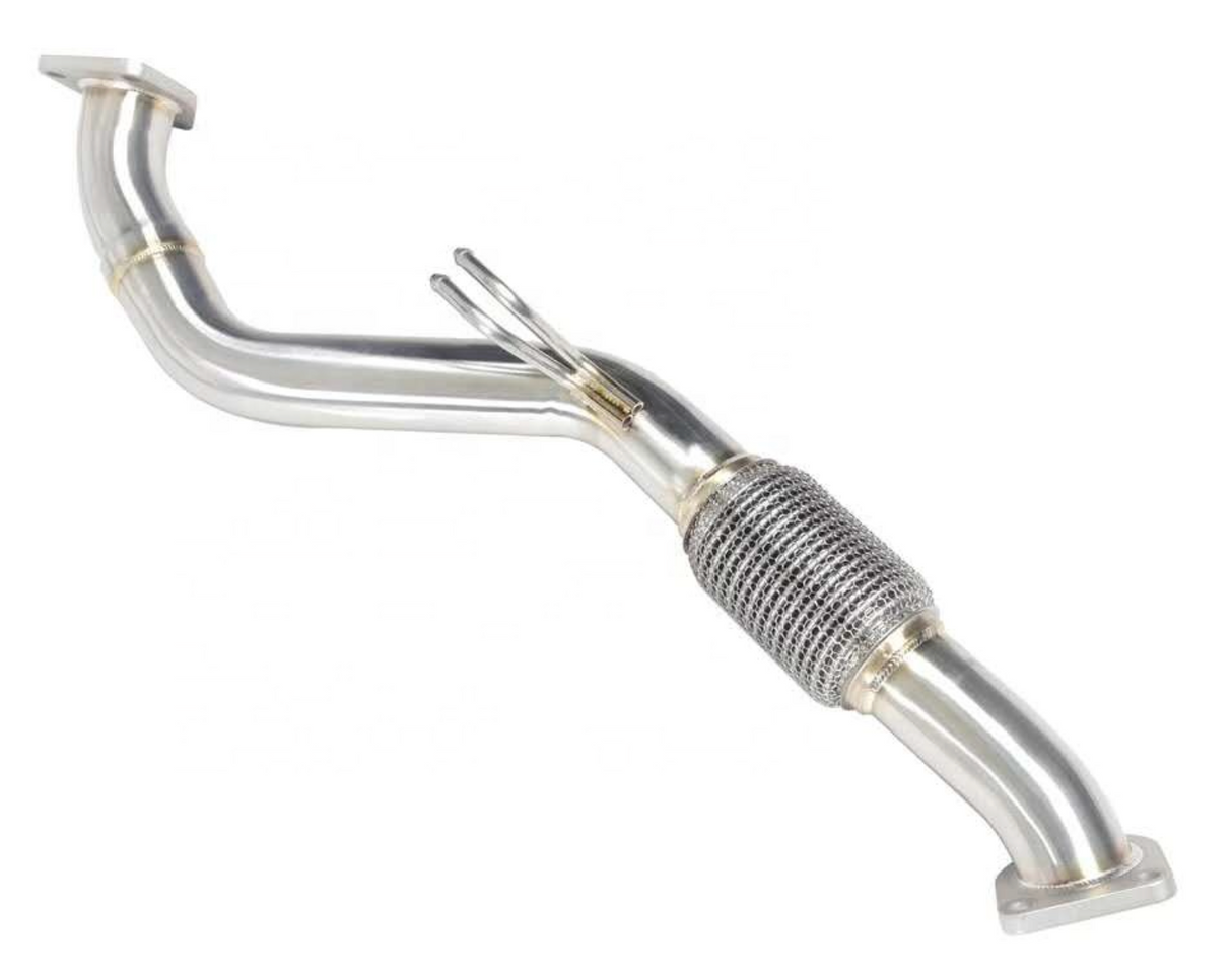 Kingman Speed® (18-22) Honda Accord 1.5L 200 Cell Catted Down Pipe with Mid-Pipe