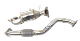 Kingman Speed® (18-22) Honda Accord 1.5L 200 Cell Catted Down Pipe with Mid-Pipe