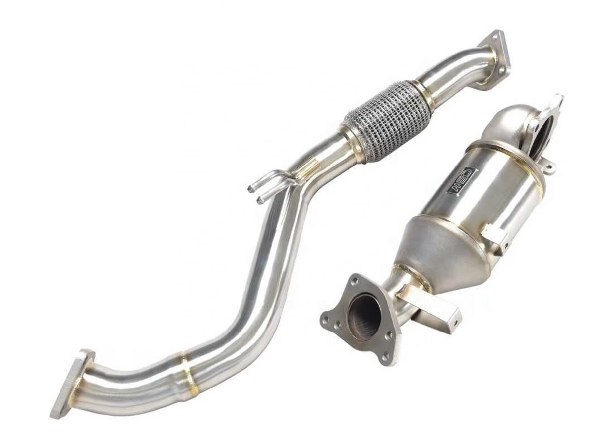 Kingman Speed® (18-22) Honda Accord 1.5L 200 Cell Catted Down Pipe with Mid-Pipe