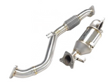 Kingman Speed® (18-22) Honda Accord 1.5L 200 Cell Catted Down Pipe with Mid-Pipe
