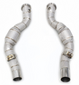 13-23 Maserati Ghibli M157 Exhaust Down Pipes with Heat Wrap Layer

