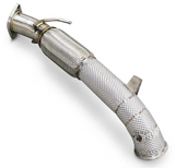 19-25 Ford Focus ST MK4 Catless Exhaust Down Pipe with Heat Wrap Layer

