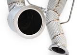 Kingman Speed® (19+) Audi RS6 C8/RS7 4K8 304SS 3" Exhaust Down Pipes with Heat Wrap Layer