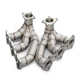 Kingman Speed® (18+) Porsche 911 992 3.0L 304SS Exhaust Manifold with Heat Wrap Layer