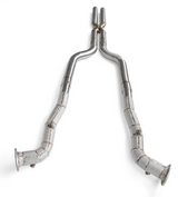 08-19 Maserati GranTurismo 4.2L/4.7L Catless Exhaust Mid-Pipes with He…

