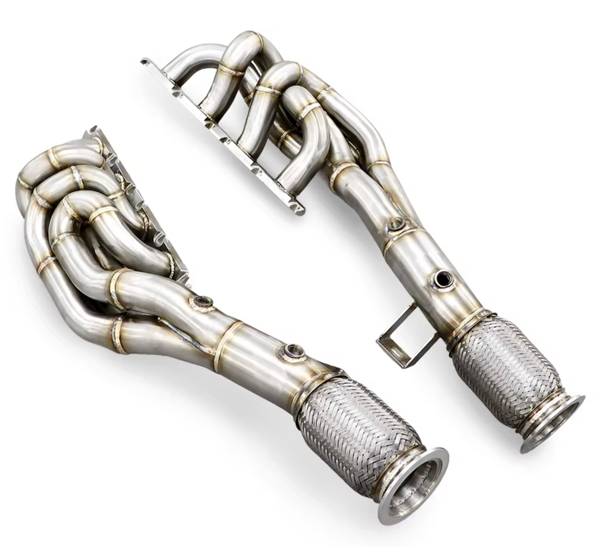 2007-2012 Audi S5 B8 4.2L CAU 304SS Long Tube Exhaust Headers

