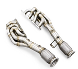 2009-2024 Audi R8 5.2L V10 Type 4S Long Tube Exhaust Headers

