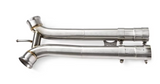 Kingman Speed® (17-23) Porsche Panamera 2.9L/3.0L EA839 304SS 3" Catless Exhaust Mid-Pipes
