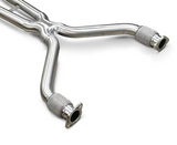 2023+ Nissan Z RZ34 3.0L VR30DDTT 304SS Catless Exhaust X-Pipe

