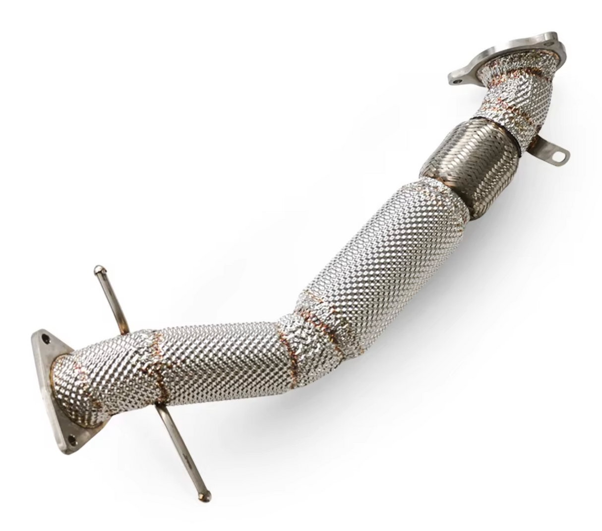 Kingman Speed® (12-18) Range Rover Evoque 2.0L 304SS 3" Catless Down Pipe with Heat Wrap Layer