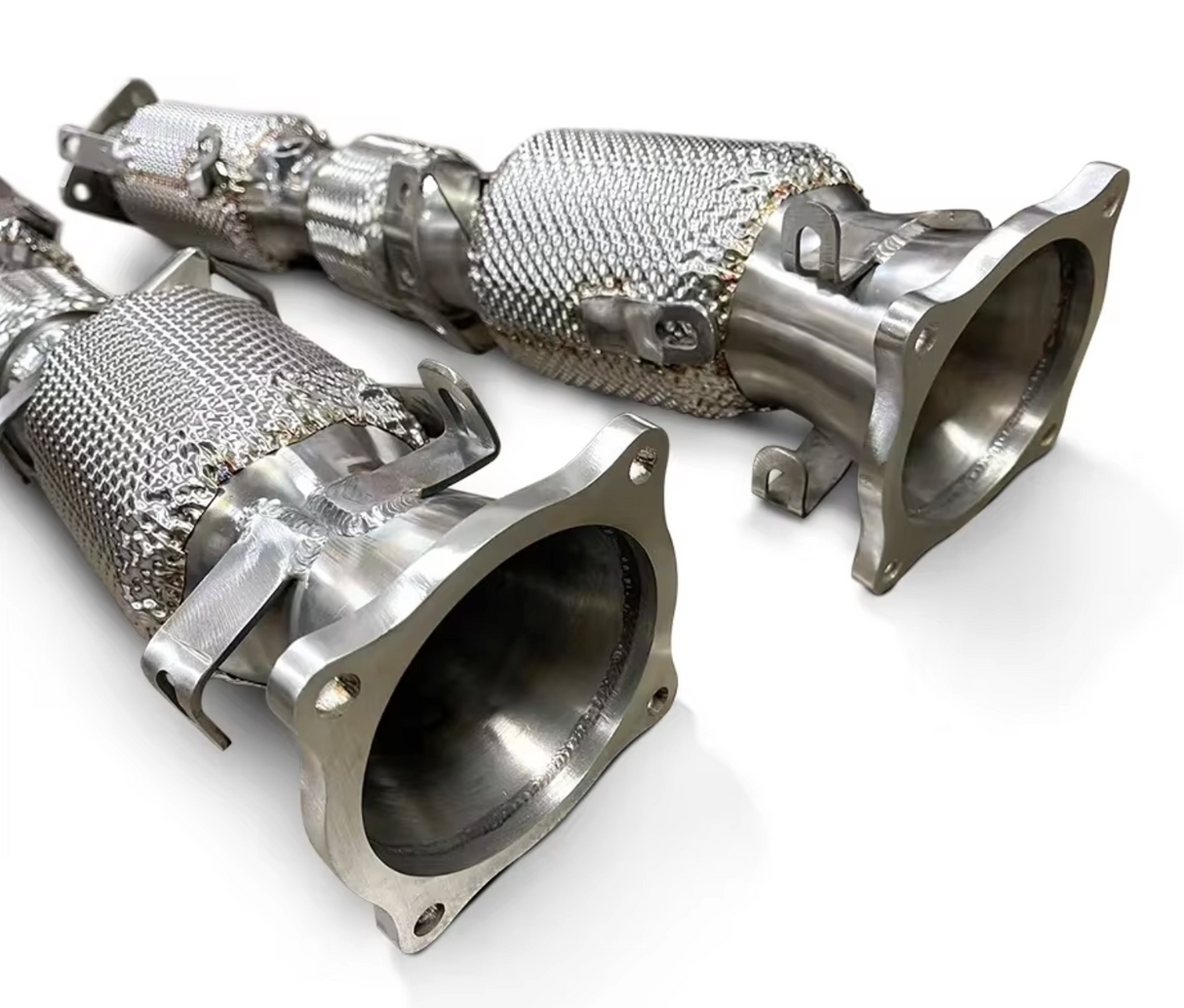 2016-2022 Acura NSX 3.5L JNC1 Catless/Catted Exhaust Down Pipes with H…

