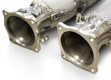 2016-2022 Acura NSX 3.5L JNC1 Catless/Catted Exhaust Down Pipes with H…

