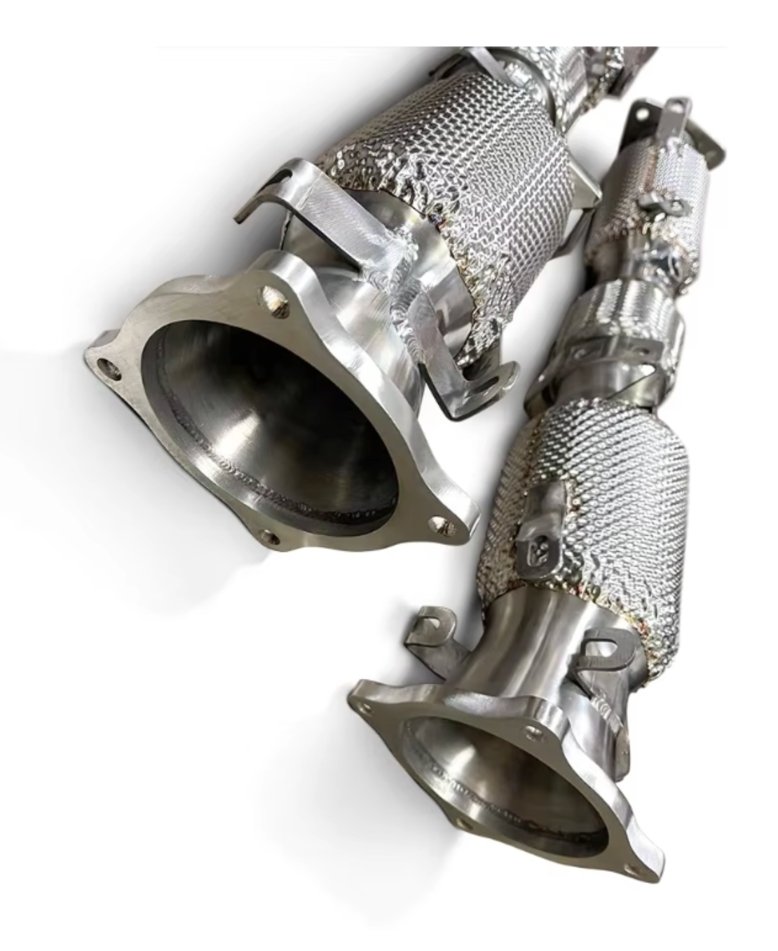 2016-2022 Acura NSX 3.5L JNC1 Catless/Catted Exhaust Down Pipes with H…

