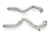 15-21 Mercedes AMG C63 W205 M177 Catless Exhaust Down Pipes