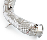 15-21 Mercedes AMG C63 W205 M177 Catless Exhaust Down Pipes