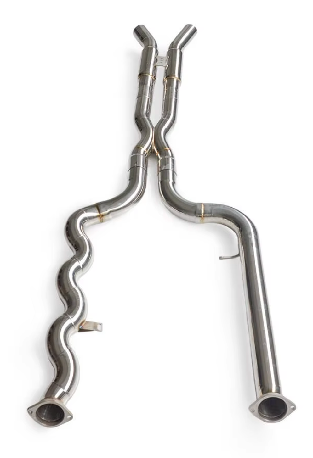 Kingman Speed® (20+) BMW M2C/M3/M4 G8x 304SS 3" Catless Exhaust Mid-Pipes