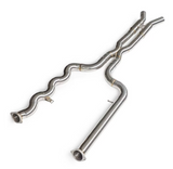 BMW M2C G87/M3 G80/M4 G82 S58B30 Catless Exhaust Mid-Pipes

