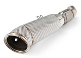 17-23 BMW 640i G32 B58B30 Exhaust Down Pipe with Heat Wrap Layer

