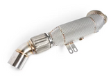 17-23 BMW 640i G32 B58B30 Exhaust Down Pipe with Heat Wrap Layer

