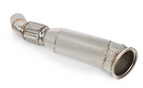 19+ BMW 840i G15 B58B30 Exhaust Down Pipe with Heat Wrap Layer

