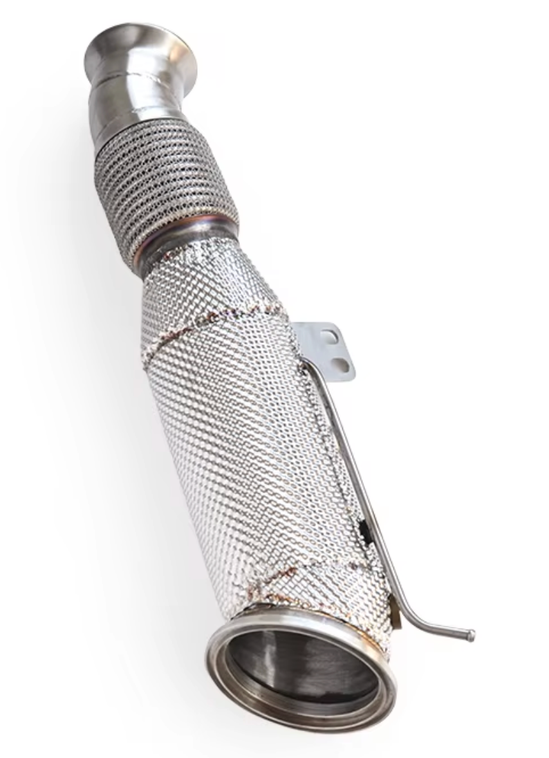 BMW M240i G42 B58B30 3" Exhaust Down Pipe with Heat Wrap Layer


