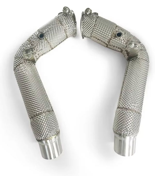 BMW M5 F10/M6 F06/F12/13 S63B44 4.4L Catless Exhaust Down Pipes

