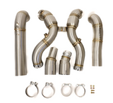 ARM Motorsports® (15-21) Mercedes AMG GT C190 M178 304SS 3.5" 200 Cell Catted Down Pipes