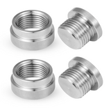 Kingman Speed® M18 x 1.5 Steel Oxygen Sensor Bungs