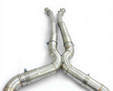 2018-2023 BMW M5 F90 4.4L S63B44 304SS Catless Exhaust X-Pipe

