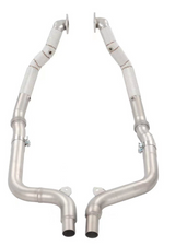 Kingman Speed® (15-23) Dodge Challenger 3.6L 304SS 3" Catless Mid-Pipes with Heat Wrap Layer