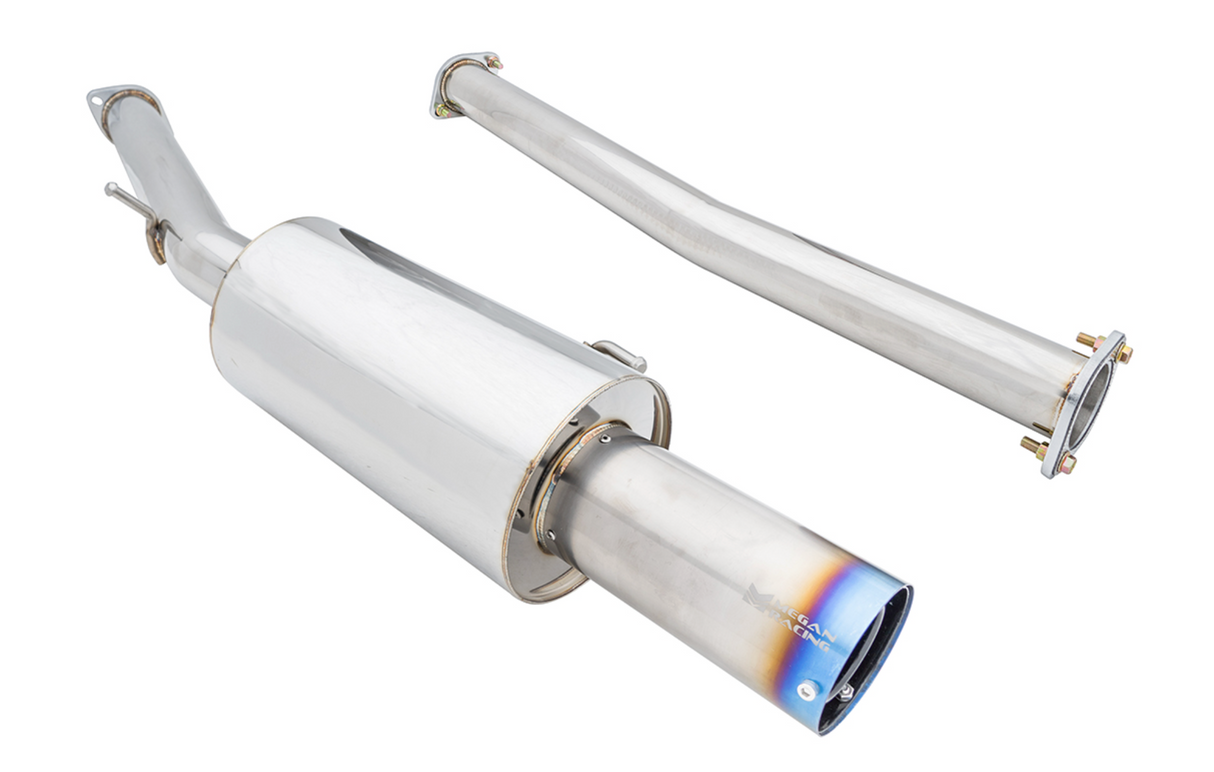Megan Racing® (07-16) Mitsubishi Lancer EVO X 304SS 3" Drift Spec Exhaust with 4" OD Burnt Tip