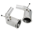 Porsche 911 992.1 Carrera/Targa 3.0L Catless Exhaust Down Pipes with Heat Wrap Shield