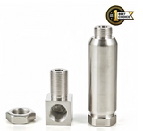 Mini Catalytic® 90° Pro O2 Sensor Spacer Mini Catalytic Converter to Fix CEL P0420 P0430